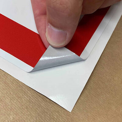 Brandblusser sticker 100 x 100 mm